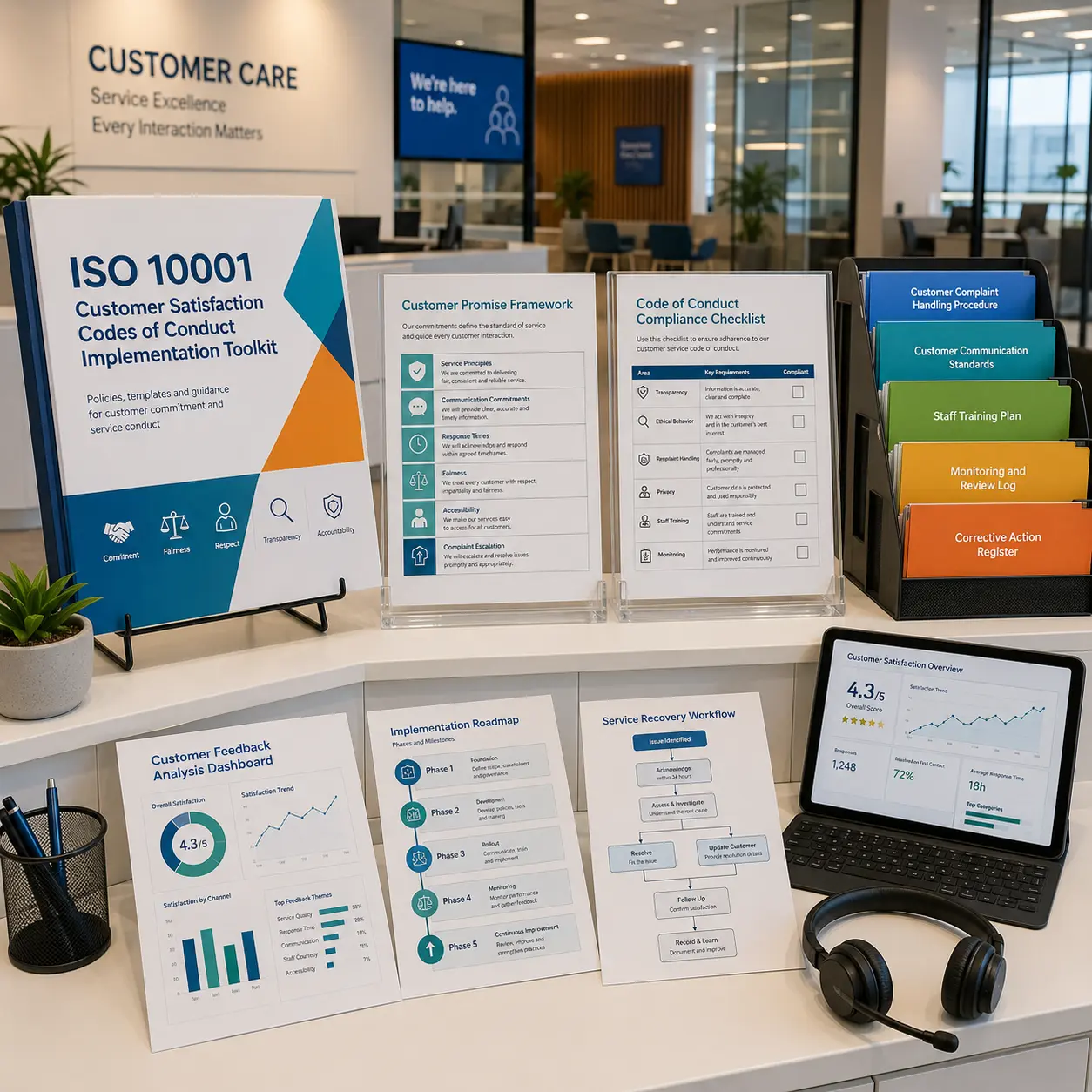 ISO 10001 Customer Satisfaction Codes of Conduct Implementation Toolkit