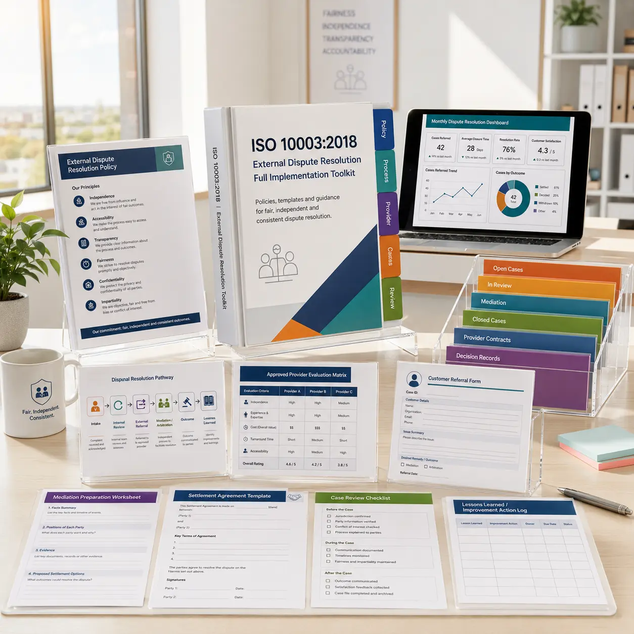 ISO 10003:2018 External Dispute Resolution Full Implementation Toolkit
