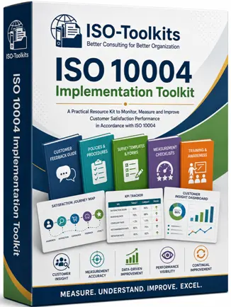 ISO 10004 Customer Satisfaction Monitoring Full Implementation Toolkit