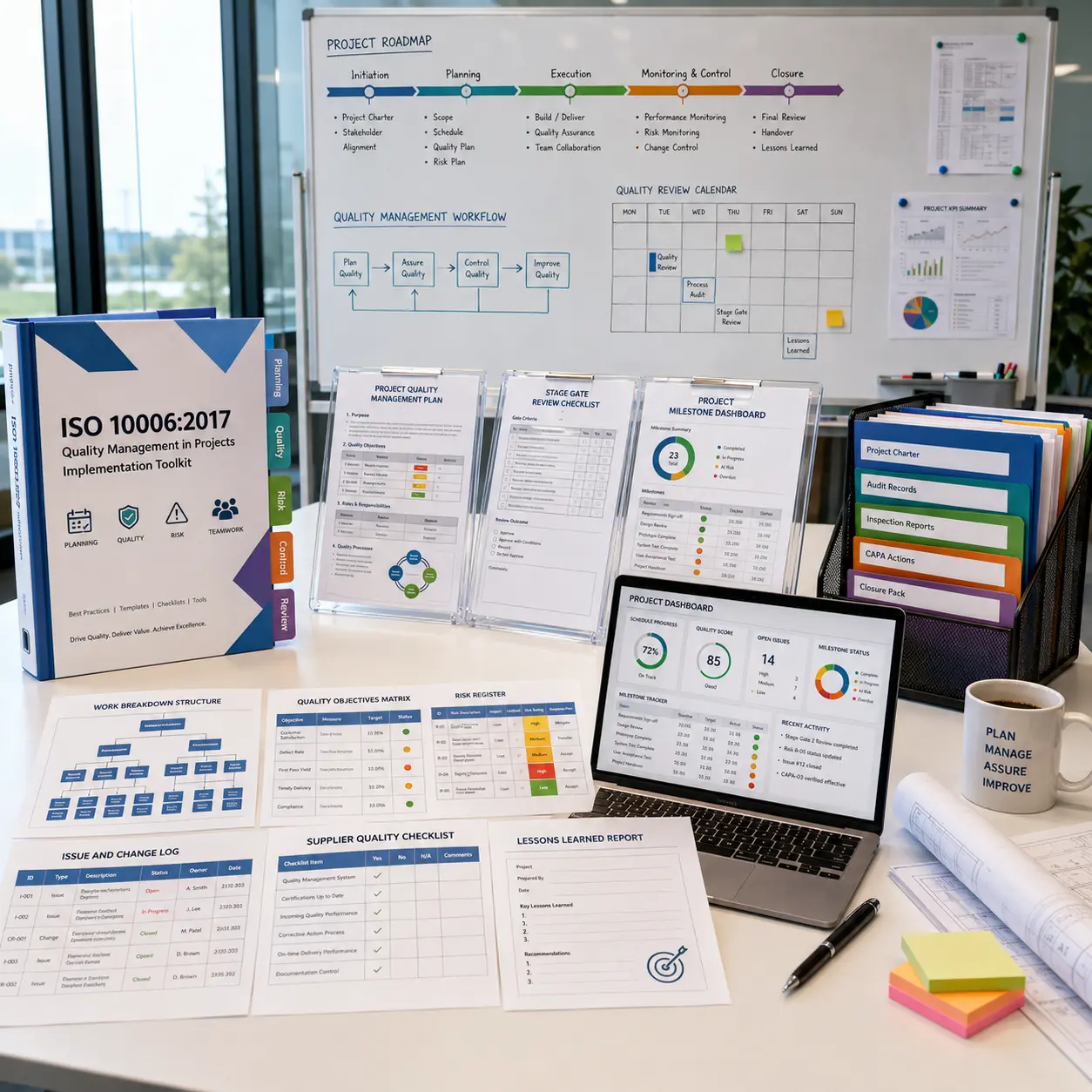 ISO 10006:2017 Quality Management in Projects Implementation Toolkit