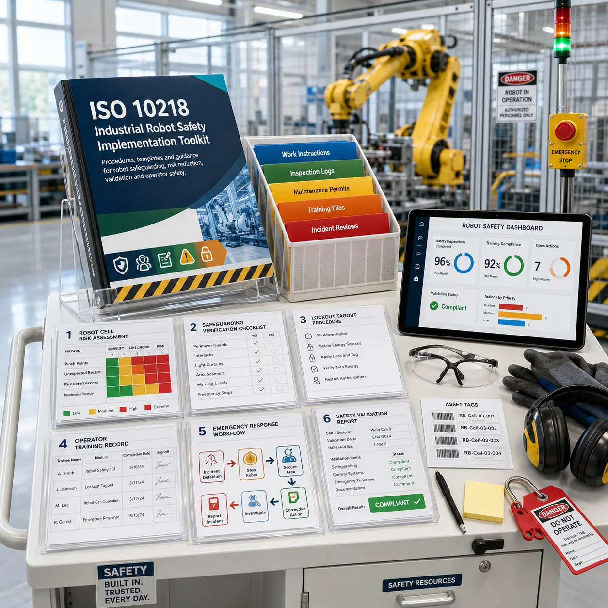 ISO 10218 Industrial Robot Safety Implementation Toolkit