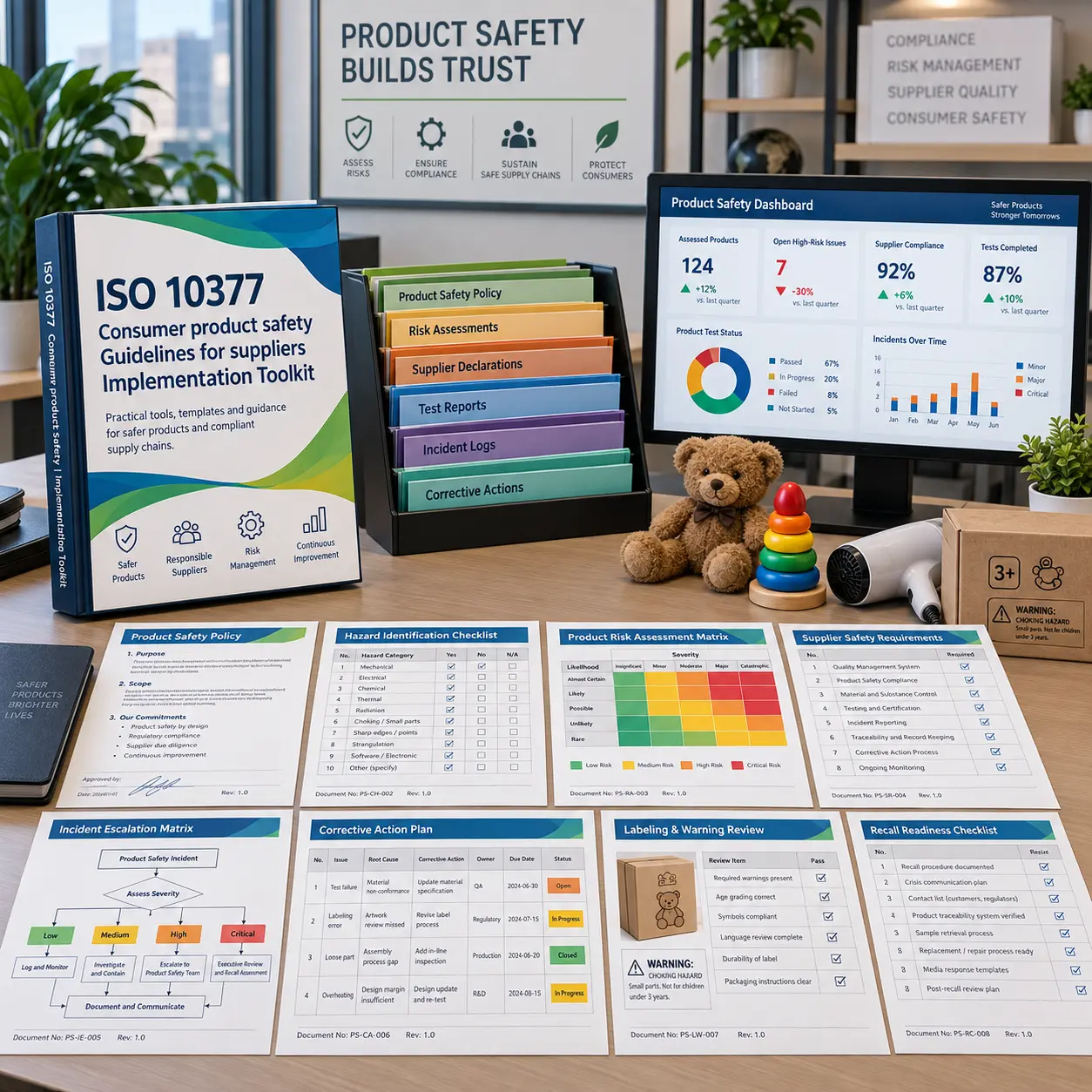 ISO 10377:2013 Consumer Product Safety Guidelines for Suppliers Implementation Toolkit