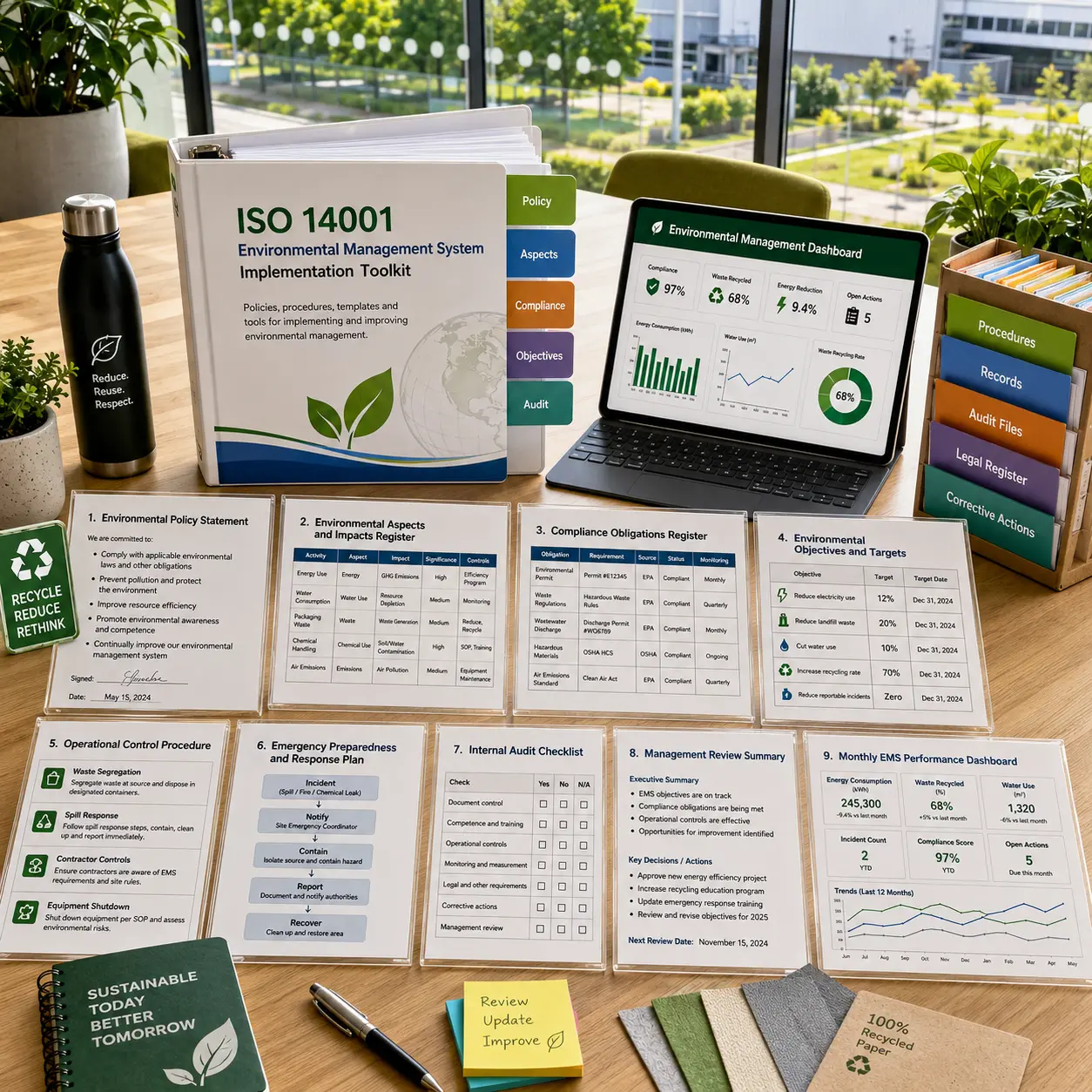 ISO 14001 Environmental Management System Implementation Toolkit