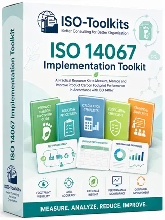 ISO 14067 Implementation Toolkits Cover