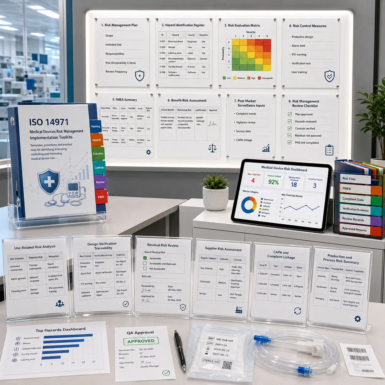 ISO 14971 Medical Devices Risk Management Implementation Toolkits