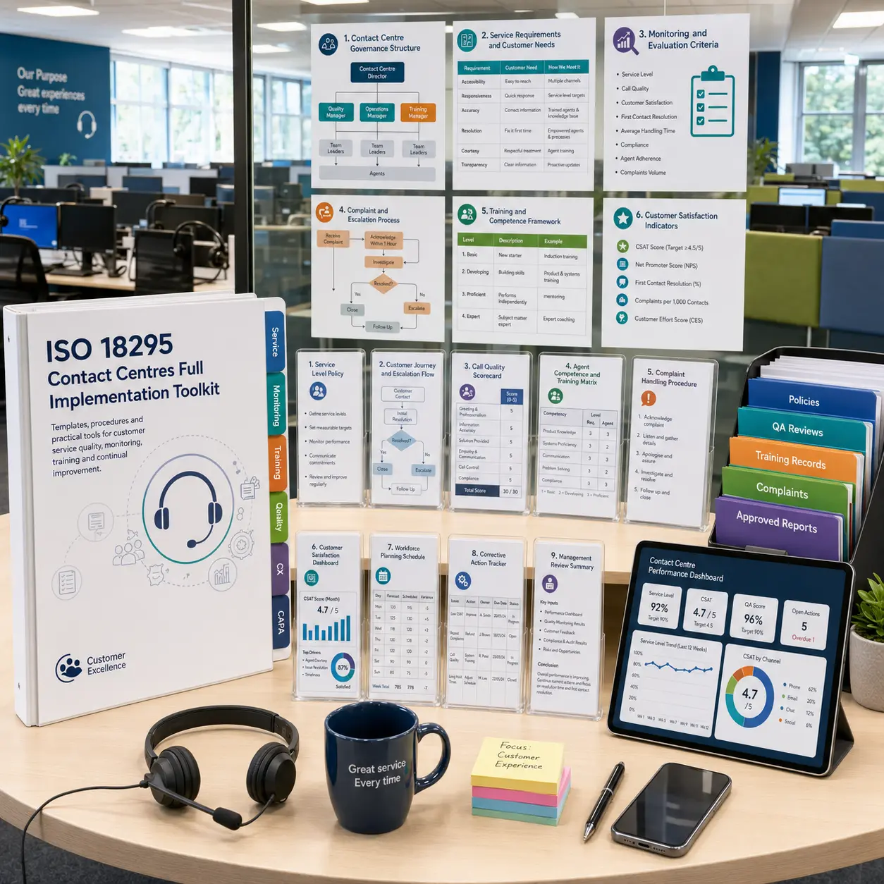 ISO 18295 Contact Centres Full Implementation Toolkit