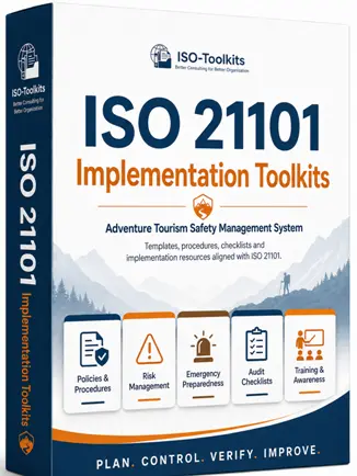 ISO 21101 Adventure Tourism Safety Management Systems Implementation Toolkits Cover