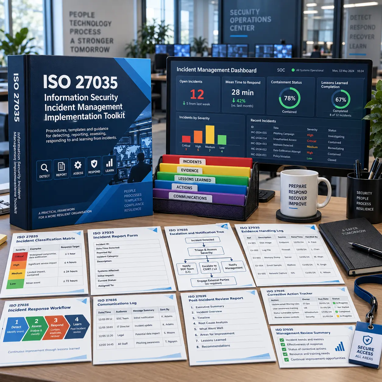ISO/IEC 27035:2024 Incident Management Toolkits