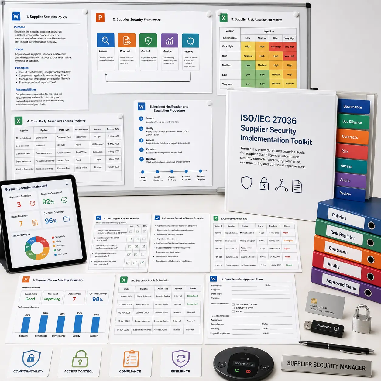 ISO/IEC 27036 Supplier Security Implementation Toolkit