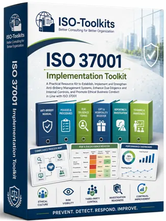 ISO 37001 Implementation Toolkits Cover