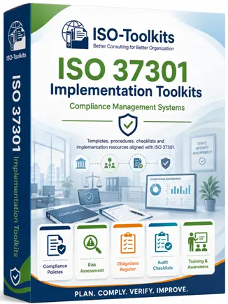 ISO 37301 Compliance Management Systems Implementation Toolkits Cover