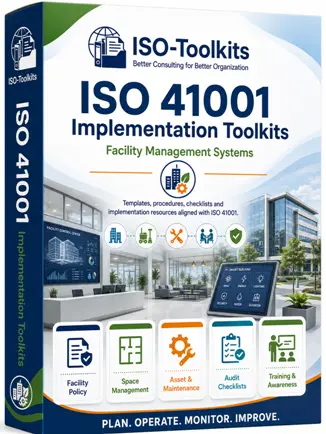 ISO 41001 Facility Management Systems Implementation Toolkits Cover