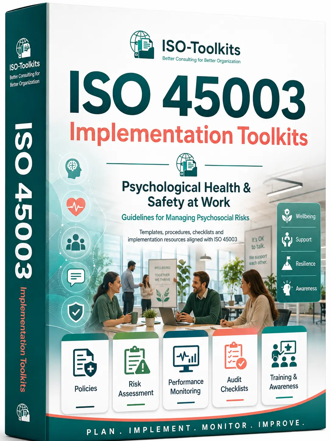 ISO 45003:2021 Psychological Health and Safety at Work Implementation Toolkit Cover