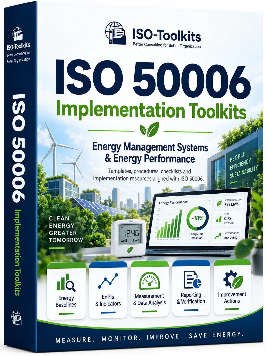 ISO 50006:2023 Energy Performance Evaluation Implementation Toolkit Cover