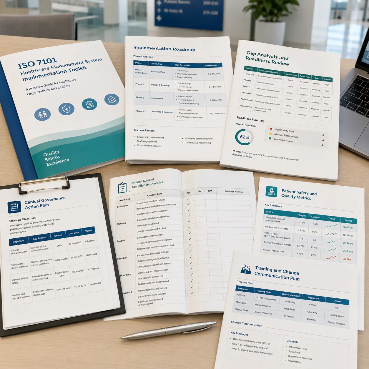 ISO 7101 Healthcare Organization Management Systems Implementation Toolkit