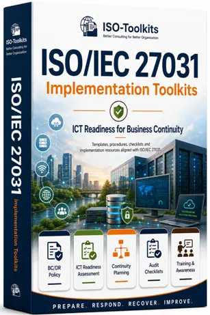 ISO/IEC 27031:2025 Implementation Toolkits Cover